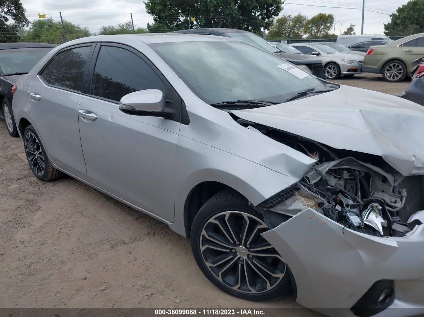 2015 TOYOTA COROLLA L/LE/LE PLS/PRM/S/S PLS - 5YFBURHE6FP192346