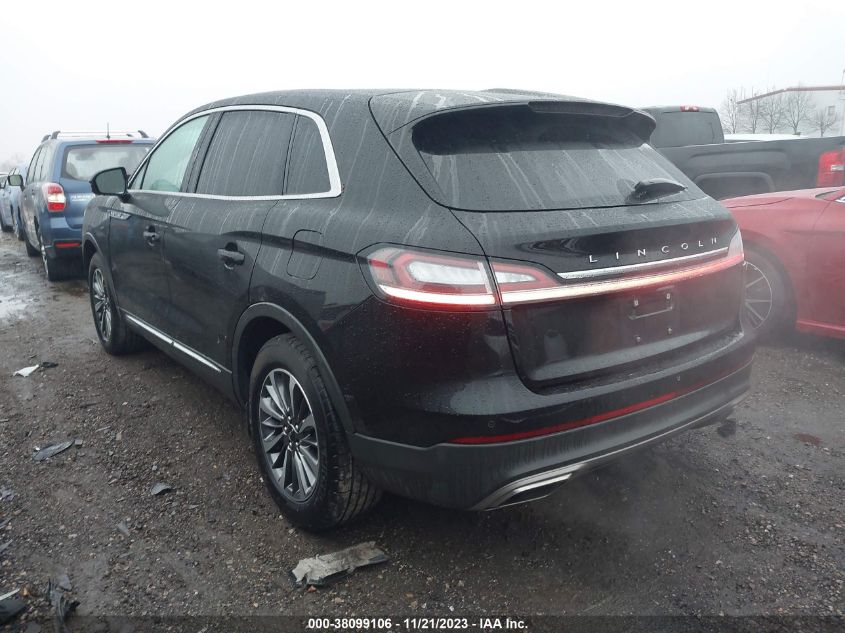 2022 LINCOLN NAUTILUS RESERVE - 2LMPJ8K96NBL08060