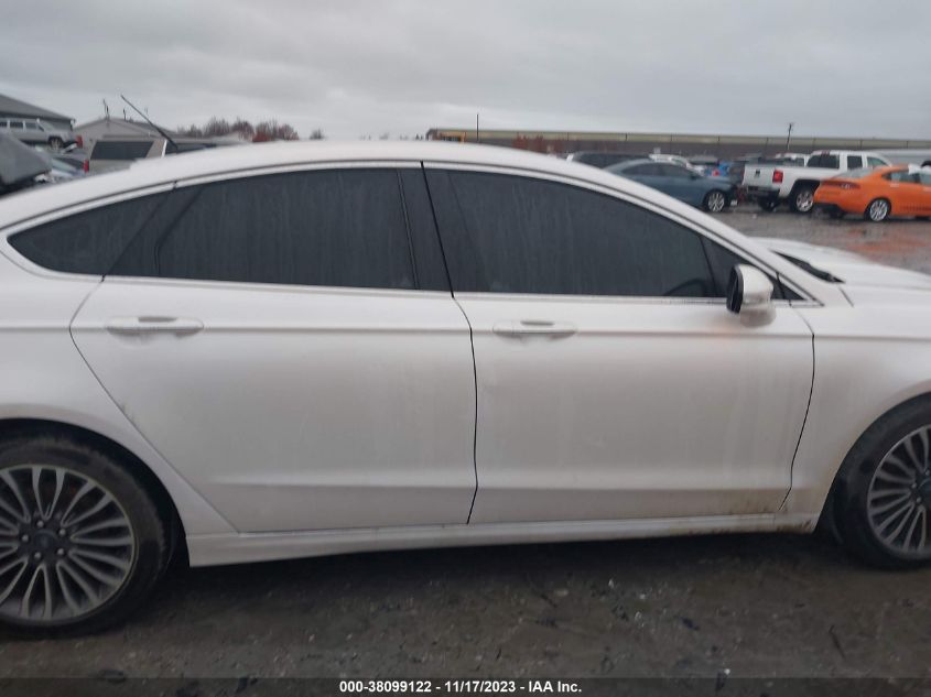 2018 FORD FUSION SE - 3FA6P0HD8JR280593