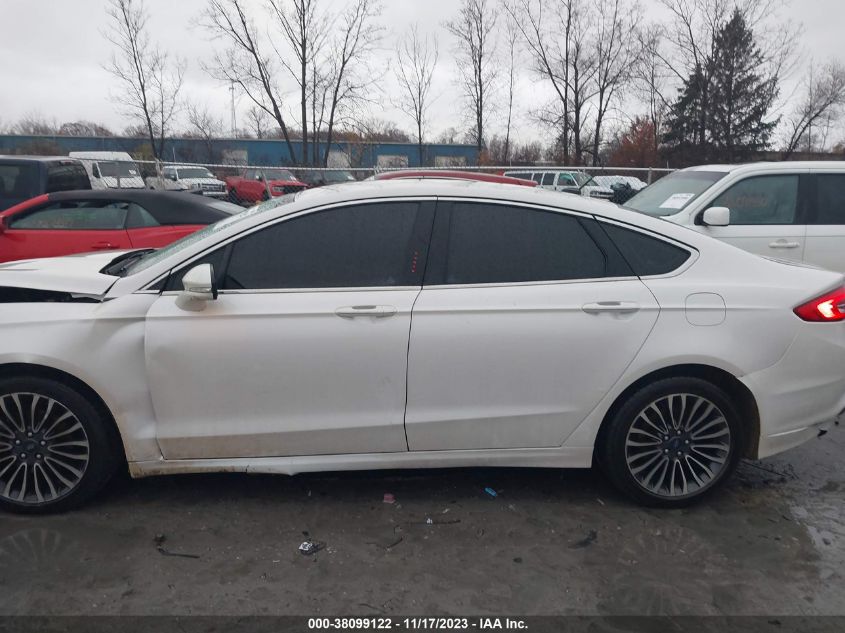 2018 FORD FUSION SE - 3FA6P0HD8JR280593