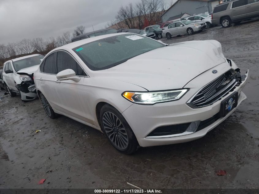 2018 FORD FUSION SE - 3FA6P0HD8JR280593