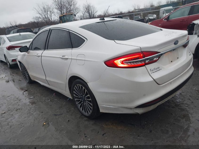 2018 FORD FUSION SE - 3FA6P0HD8JR280593