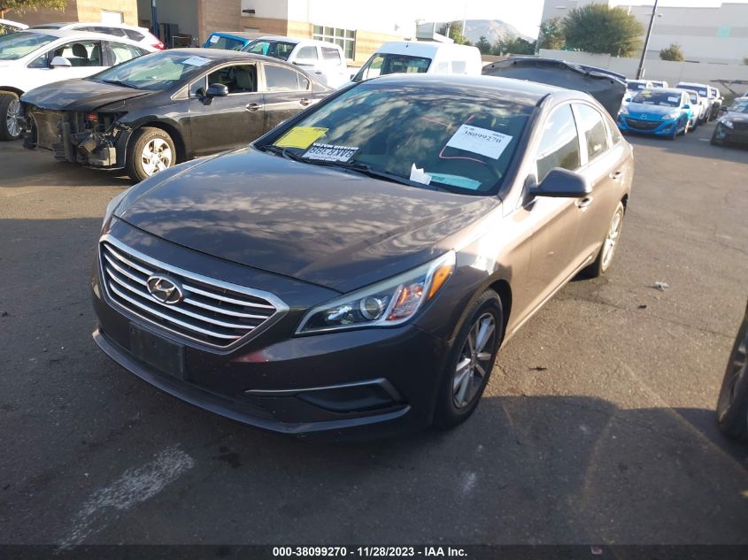 2016 HYUNDAI SONATA SE - 5NPE24AFXGH370170