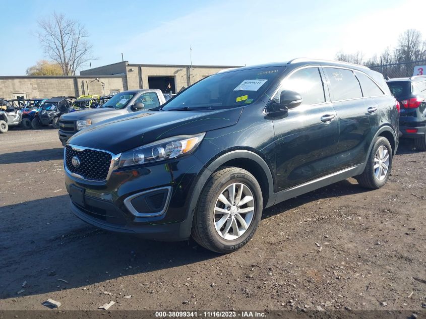 2016 KIA SORENTO 2.4L LX - 5XYPG4A33GG046100