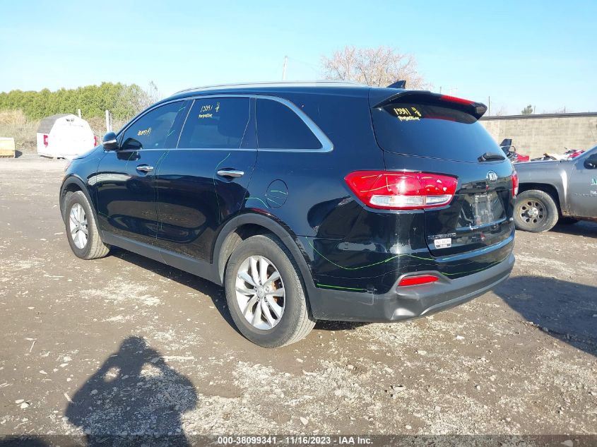 2016 KIA SORENTO 2.4L LX - 5XYPG4A33GG046100