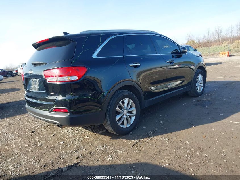 2016 KIA SORENTO 2.4L LX - 5XYPG4A33GG046100