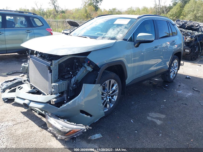 VIN 2T3C1RFVXPW257576 2023 TOYOTA RAV4 XLE PREMIUM