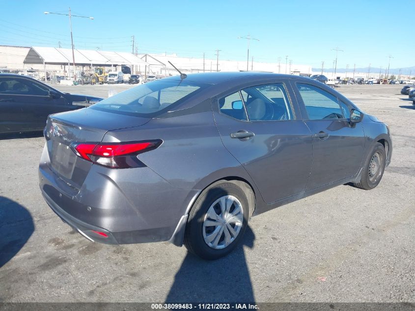 2020 NISSAN VERSA S XTRONIC CVT - 3N1CN8DV5LL903872