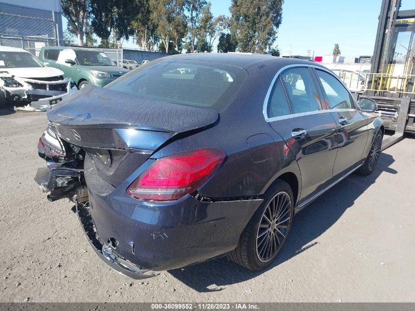 2019 MERCEDES-BENZ C 300 - WDDWF8DB1KR519596