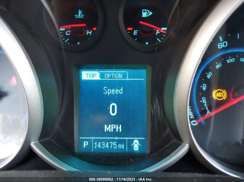 2013 CHEVROLET CRUZE LT - 1G1PC5SB5D7158941