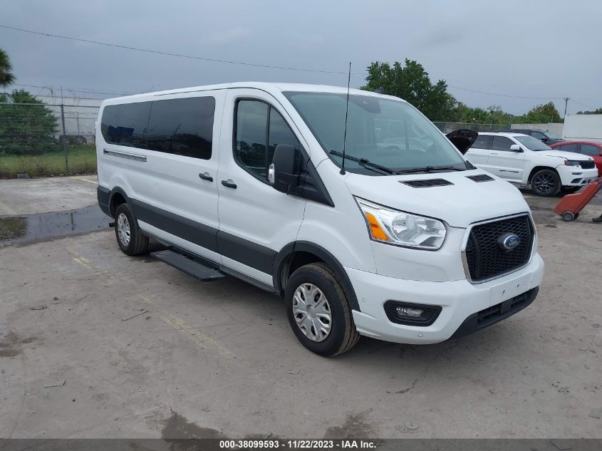 2022 FORD TRANSIT-350 PASSENGER VAN XLT - 1FBAX2Y8XNKA38437