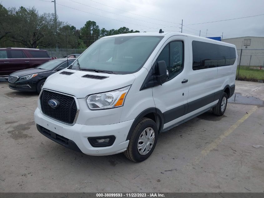2022 FORD TRANSIT-350 PASSENGER VAN XLT - 1FBAX2Y8XNKA38437