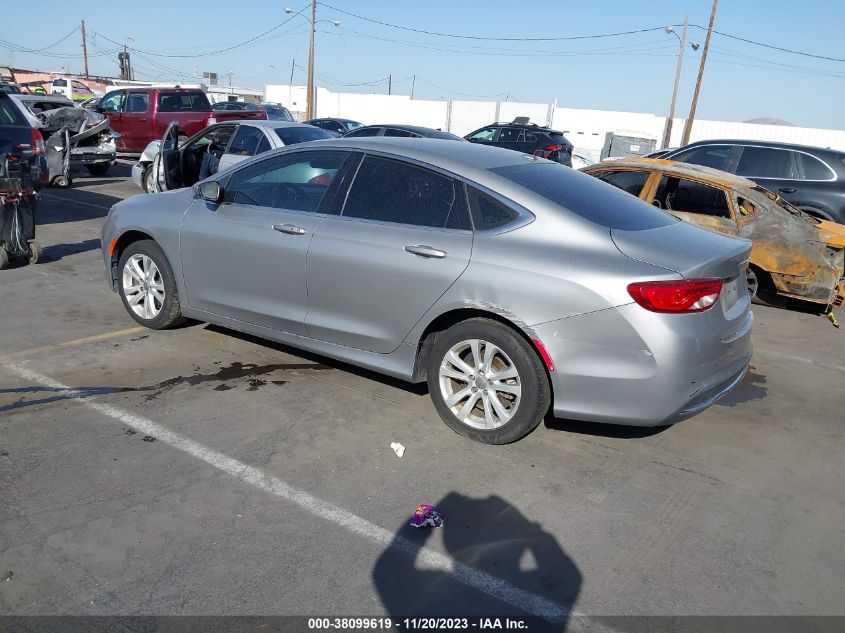 2015 CHRYSLER 200 LIMITED - 1C3CCCAB2FN742177