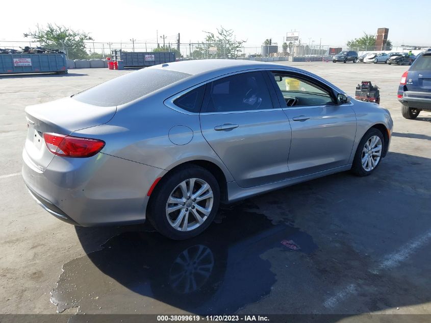 2015 CHRYSLER 200 LIMITED - 1C3CCCAB2FN742177