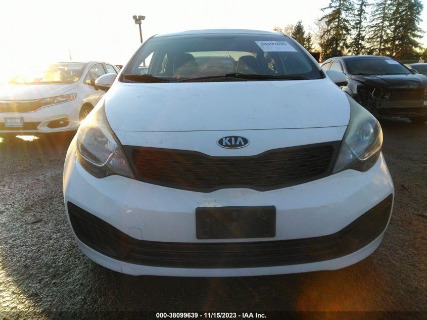 2013 KIA RIO LX - KNADM4A33D6219511