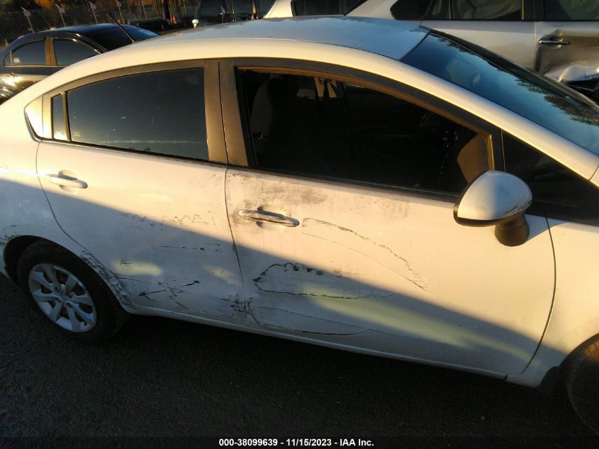 2013 KIA RIO LX - KNADM4A33D6219511