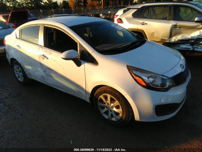 2013 KIA RIO LX - KNADM4A33D6219511
