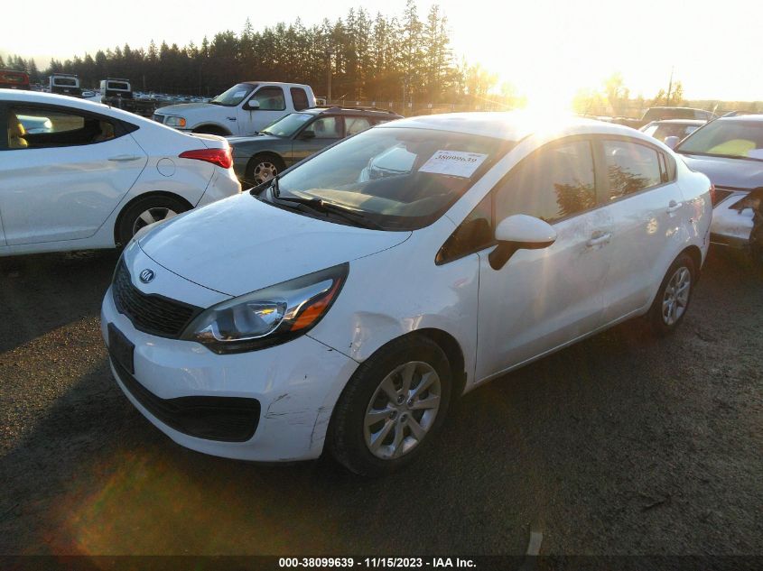 2013 KIA RIO LX - KNADM4A33D6219511