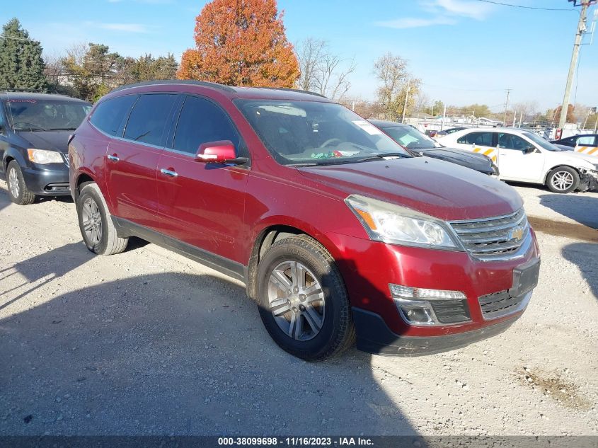 2016 CHEVROLET TRAVERSE LT - 1GNKRHKD7GJ200382