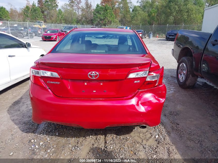 2014 TOYOTA CAMRY SE - 4T1BF1FK6EU764789