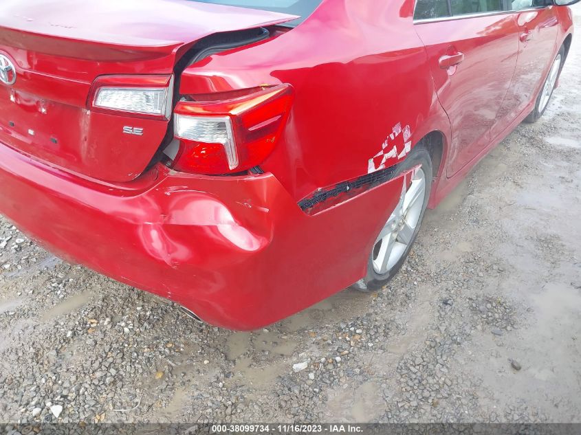 2014 TOYOTA CAMRY SE - 4T1BF1FK6EU764789