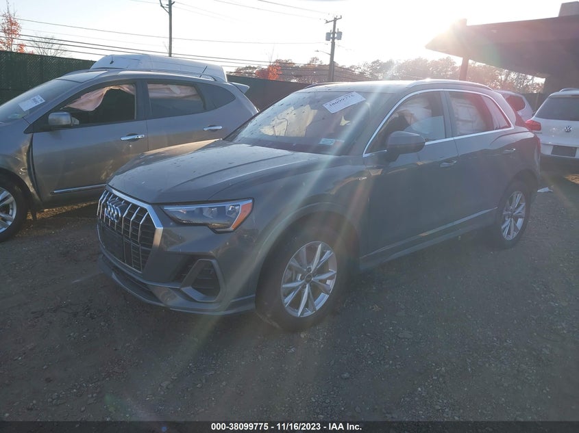 VIN WA1DECF3XM1053952 2021 AUDI Q3 PREMIUM S LINE 45