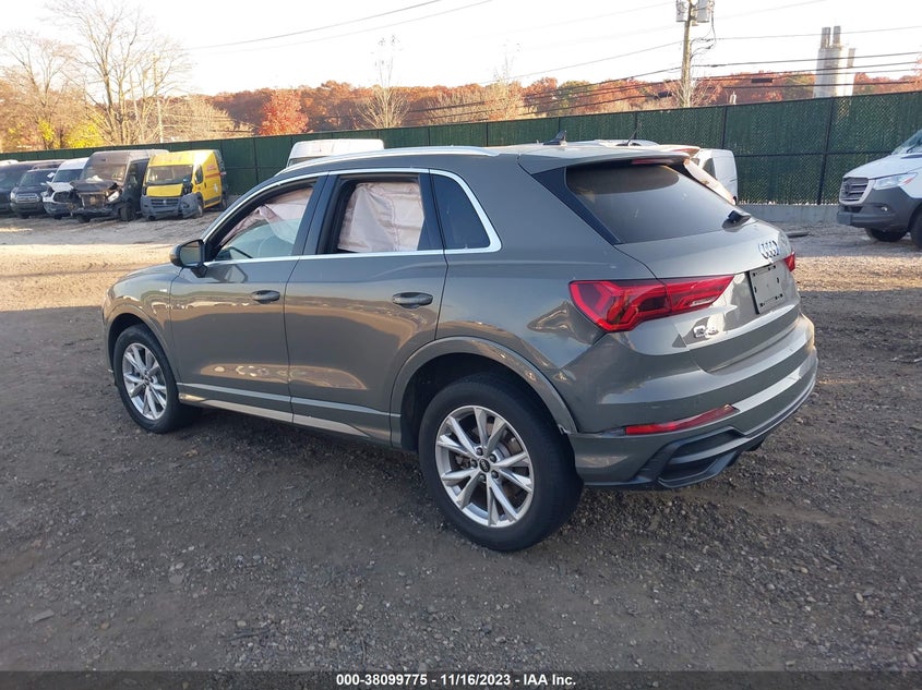 VIN WA1DECF3XM1053952 2021 AUDI Q3 PREMIUM S LINE 45