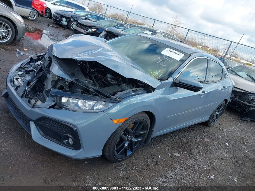 2019 HONDA CIVIC EX - SHHFK7H66KU207713