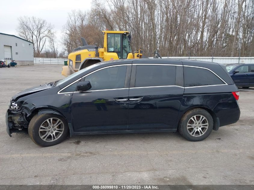 2013 HONDA ODYSSEY EX-L - 5FNRL5H66DB045942