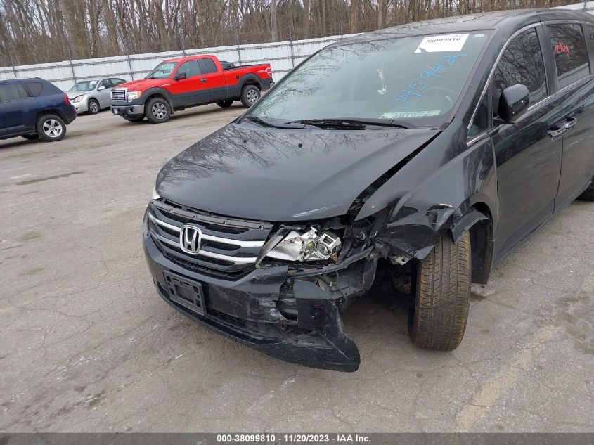 2013 HONDA ODYSSEY EX-L - 5FNRL5H66DB045942