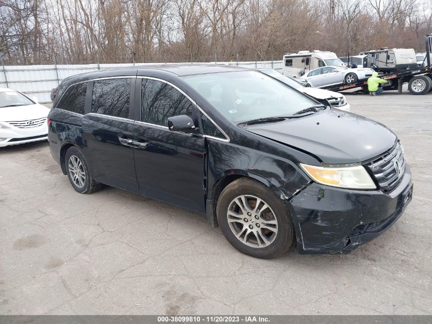 2013 HONDA ODYSSEY EX-L - 5FNRL5H66DB045942