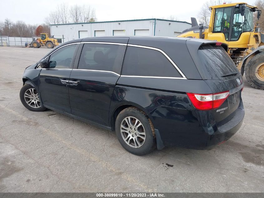 2013 HONDA ODYSSEY EX-L - 5FNRL5H66DB045942