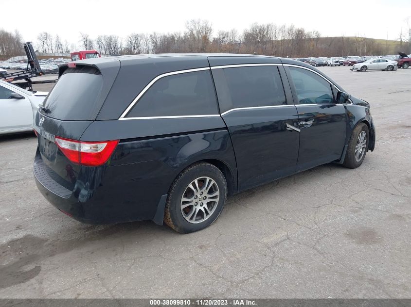 2013 HONDA ODYSSEY EX-L - 5FNRL5H66DB045942