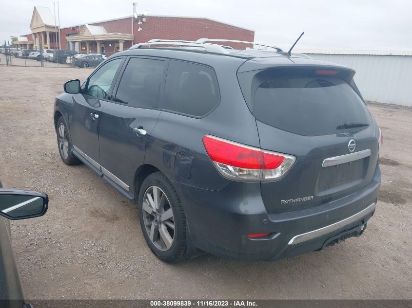 2013 NISSAN PATHFINDER PLATINUM - 5N1AR2MM0DC604490