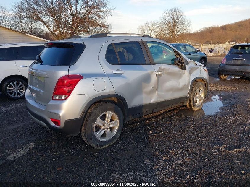 2021 CHEVROLET TRAX FWD LT - KL7CJLSB5MB313191