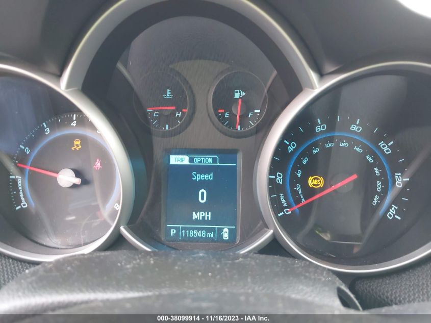 2013 CHEVROLET CRUZE LT - 1G1PC5SB3D7313602