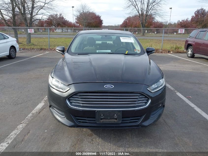 2013 FORD FUSION SE - 3FA6P0H75DR136742