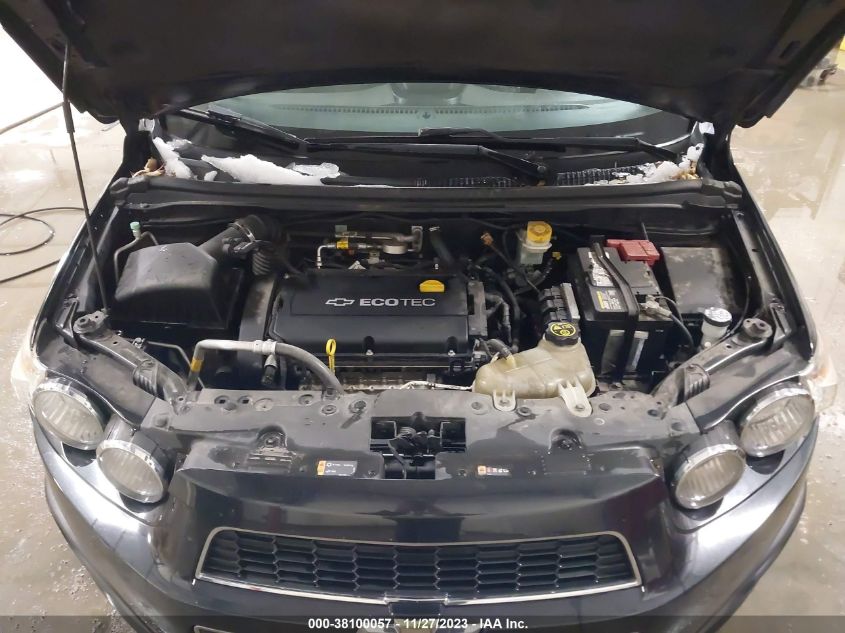 2013 CHEVROLET SONIC LT AUTO - 1G1JC5SH2D4139033