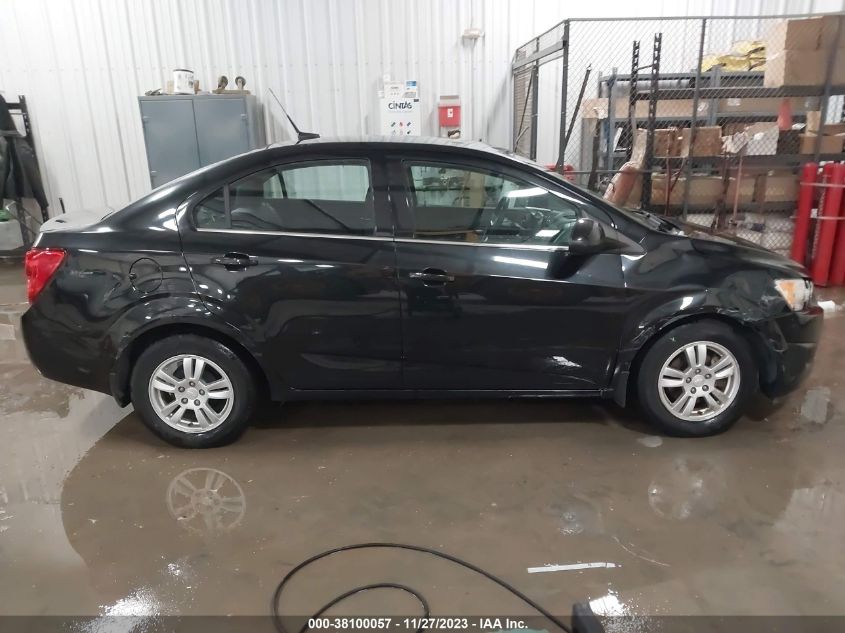 2013 CHEVROLET SONIC LT AUTO - 1G1JC5SH2D4139033