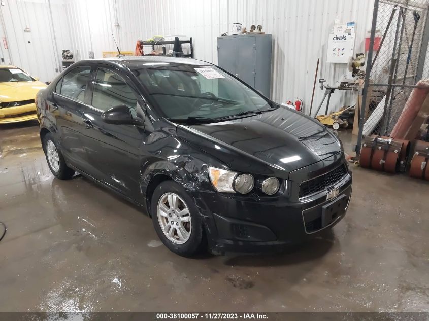 2013 CHEVROLET SONIC LT AUTO - 1G1JC5SH2D4139033