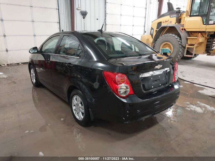 2013 CHEVROLET SONIC LT AUTO - 1G1JC5SH2D4139033