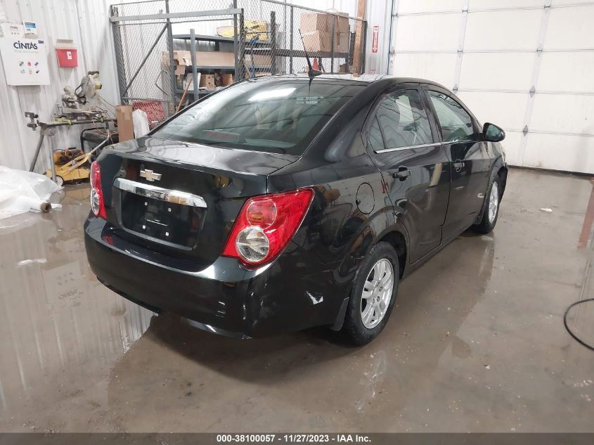 2013 CHEVROLET SONIC LT AUTO - 1G1JC5SH2D4139033