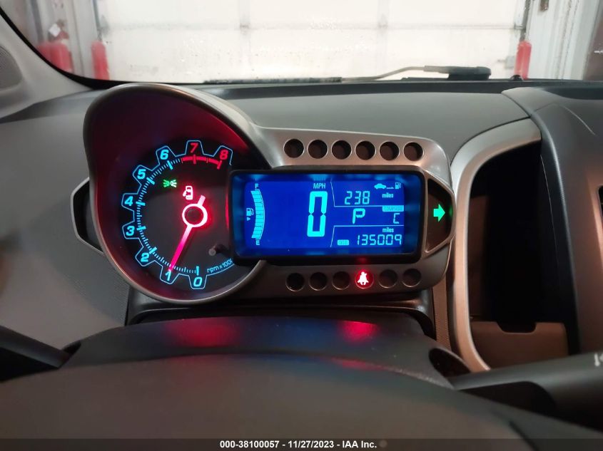 2013 CHEVROLET SONIC LT AUTO - 1G1JC5SH2D4139033