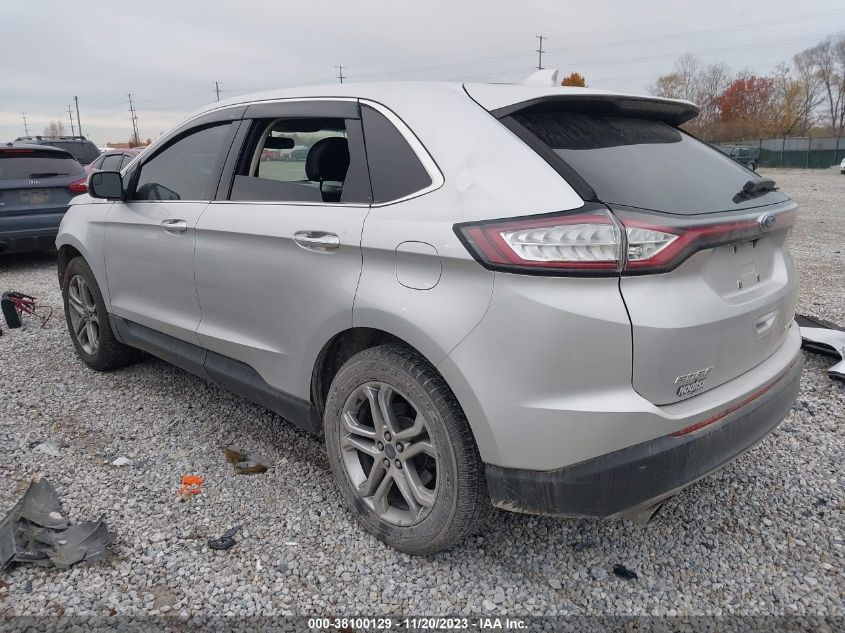 2018 FORD EDGE TITANIUM - 2FMPK4K90JBB05922