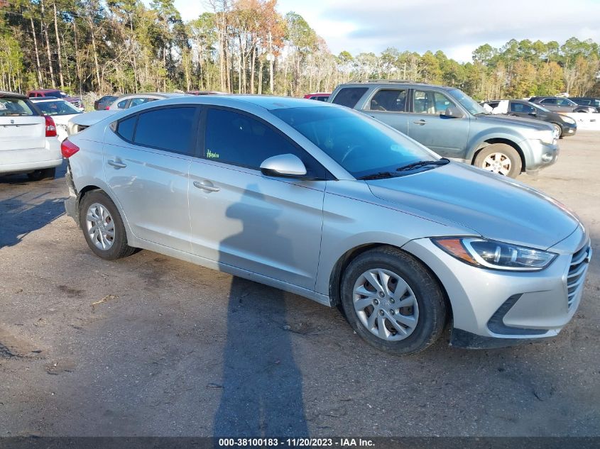 2017 HYUNDAI ELANTRA SE - 5NPD74LF9HH212043