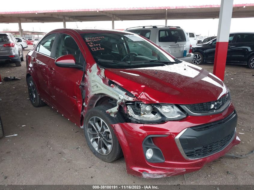 2019 CHEVROLET SONIC LT - 1G1JD5SB4K4141226