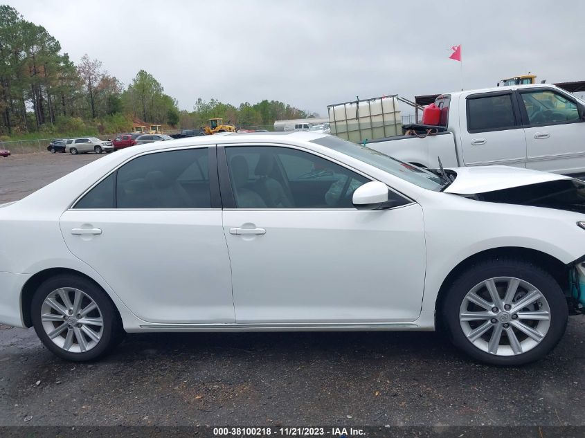 2014 TOYOTA CAMRY XLE - 4T1BF1FK2EU739758