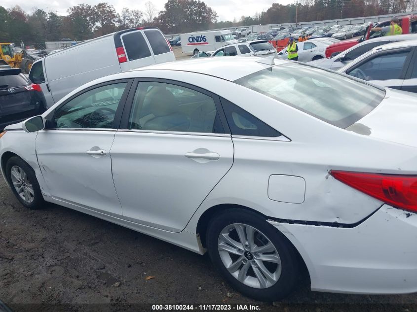 2013 HYUNDAI SONATA GLS - 5NPEB4AC0DH617908