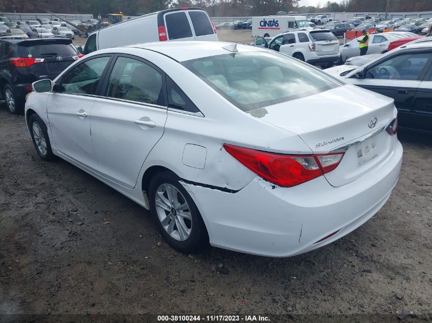 2013 HYUNDAI SONATA GLS - 5NPEB4AC0DH617908