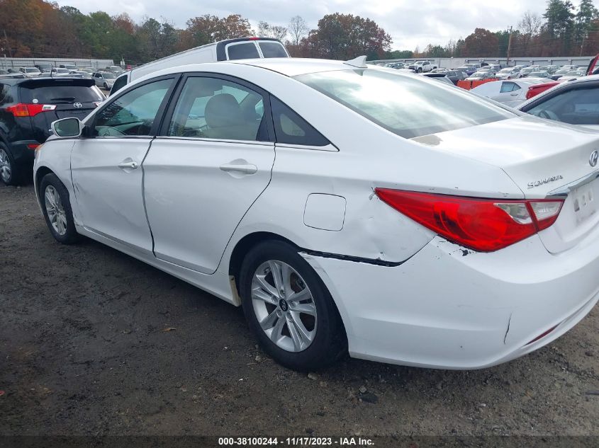 2013 HYUNDAI SONATA GLS - 5NPEB4AC0DH617908